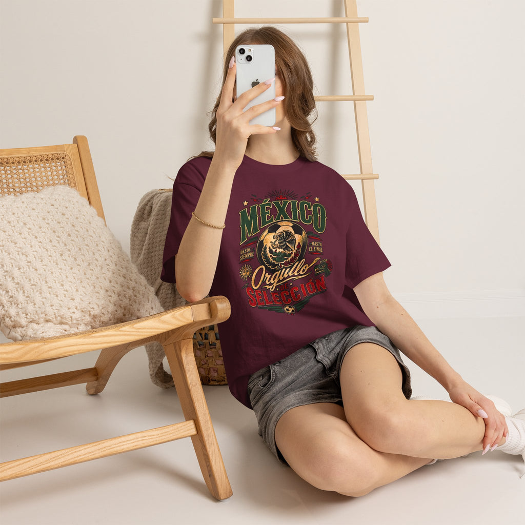 Mexico Orgullo Selección Tee | Mexican Pride Soccer Graphic Shirt