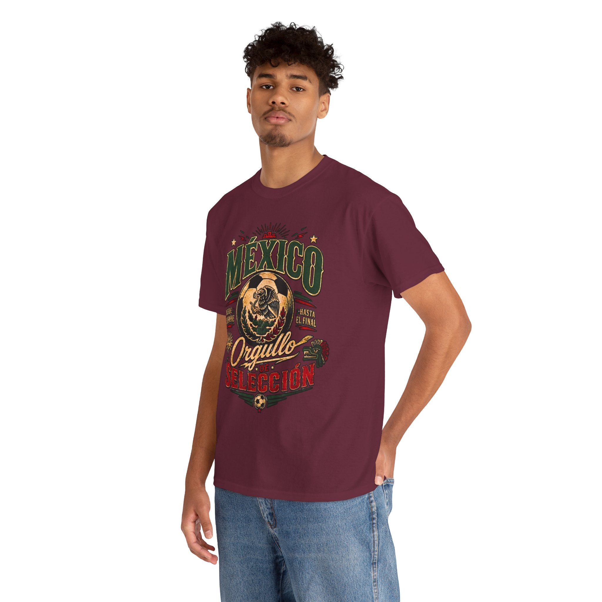 Mexico Orgullo Selección Tee | Mexican Pride Soccer Graphic Shirt