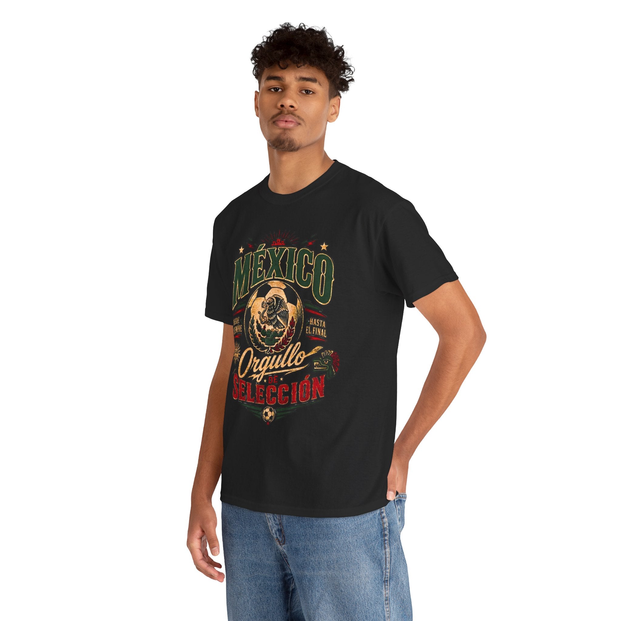Mexico Orgullo Selección Tee | Mexican Pride Soccer Graphic Shirt