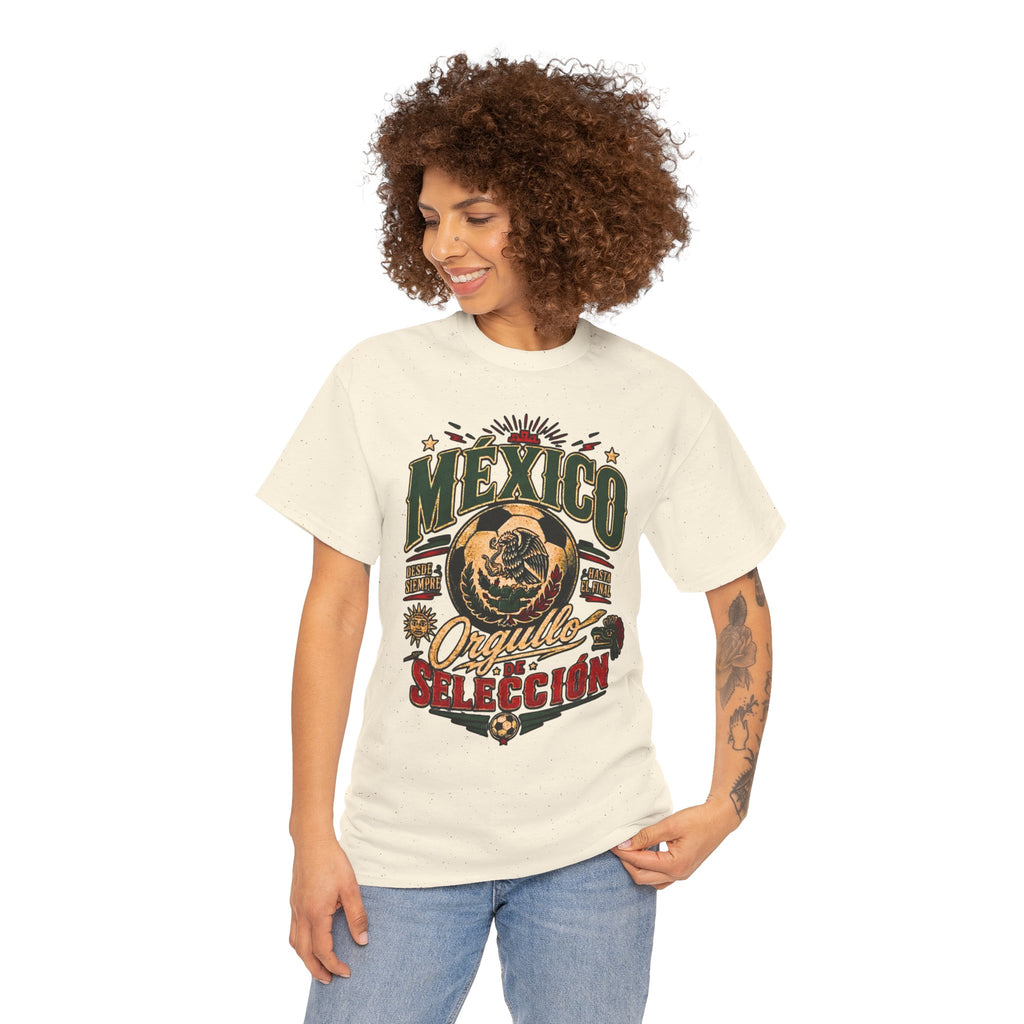 Mexico Orgullo Selección Tee | Mexican Pride Soccer Graphic Shirt