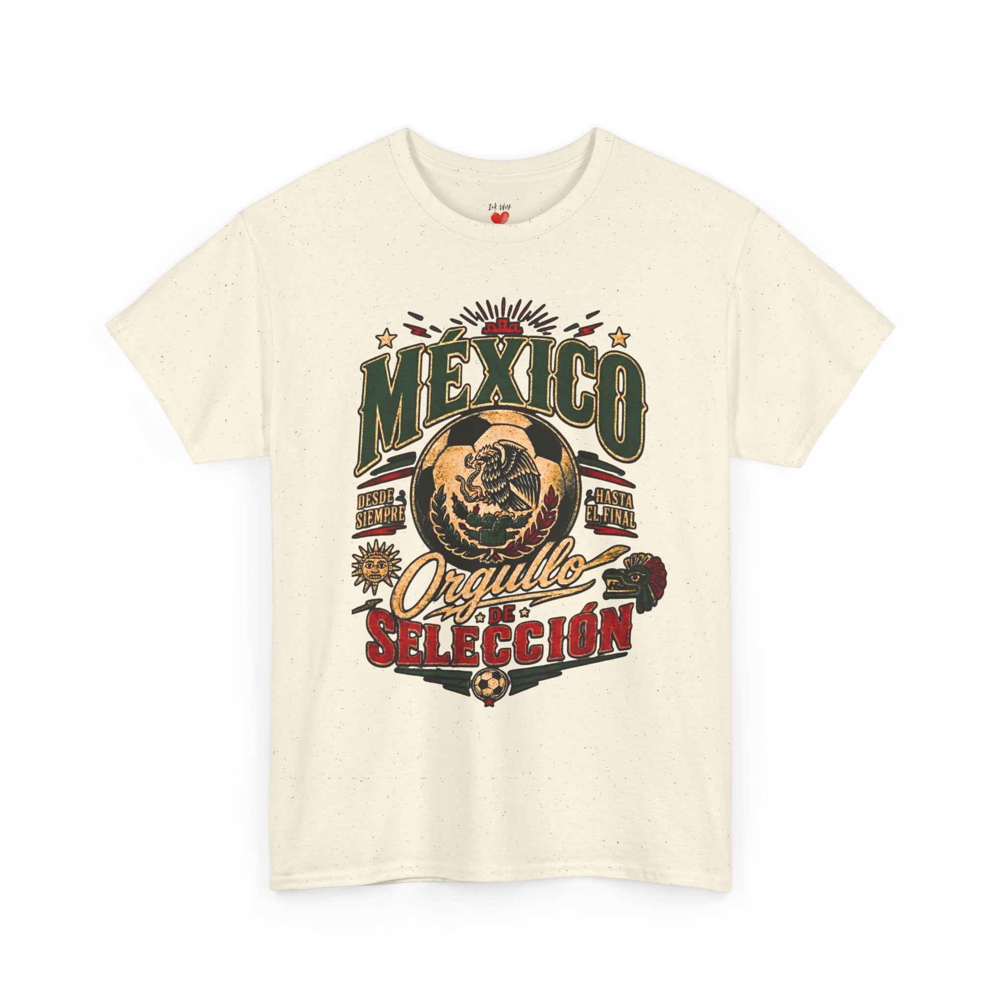 Mexico Orgullo Selección Tee | Mexican Pride Soccer Graphic Shirt