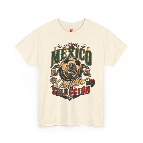 Mexico Orgullo Selección Tee | Mexican Pride Soccer Graphic Shirt