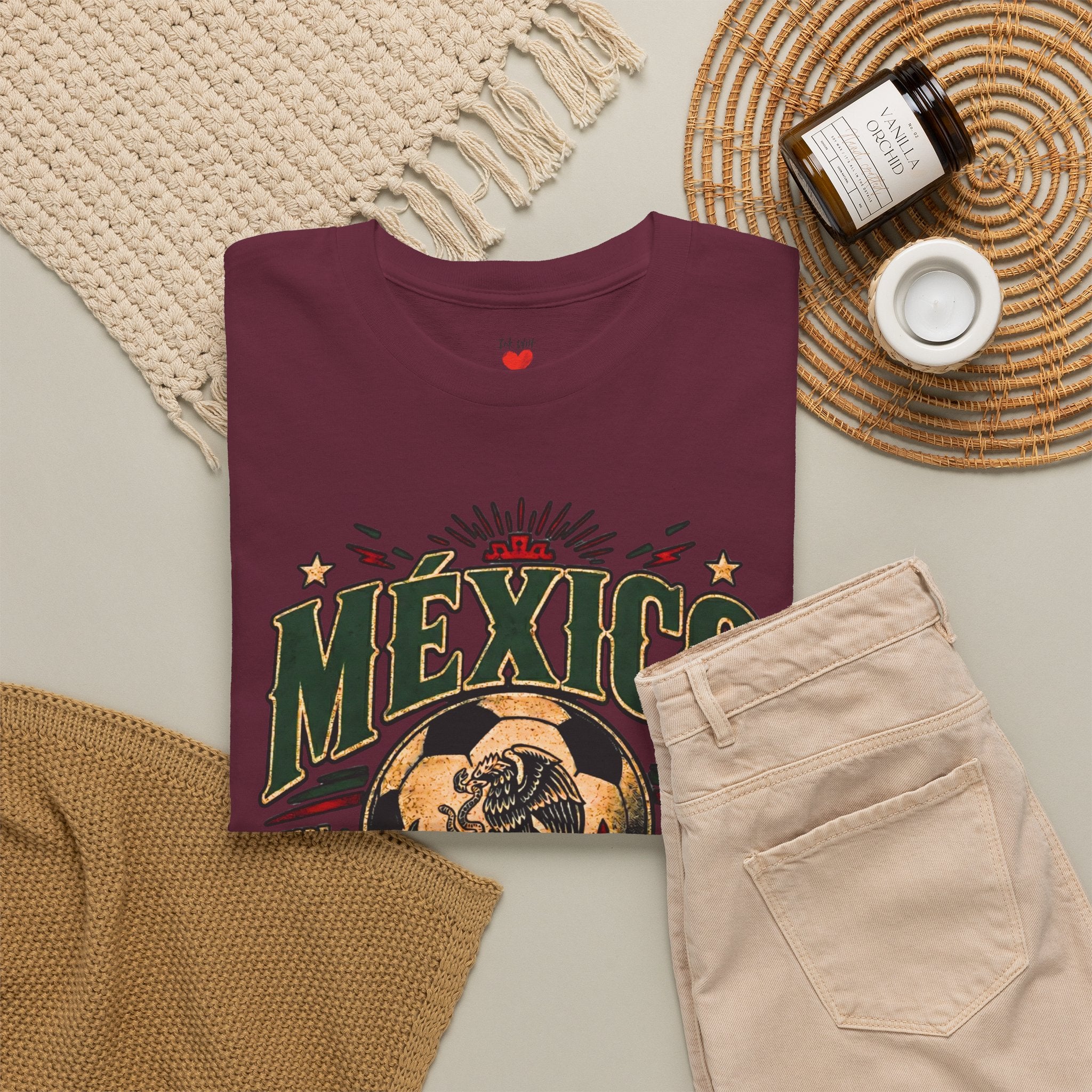 Mexico Orgullo Selección Tee | Mexican Pride Soccer Graphic Shirt