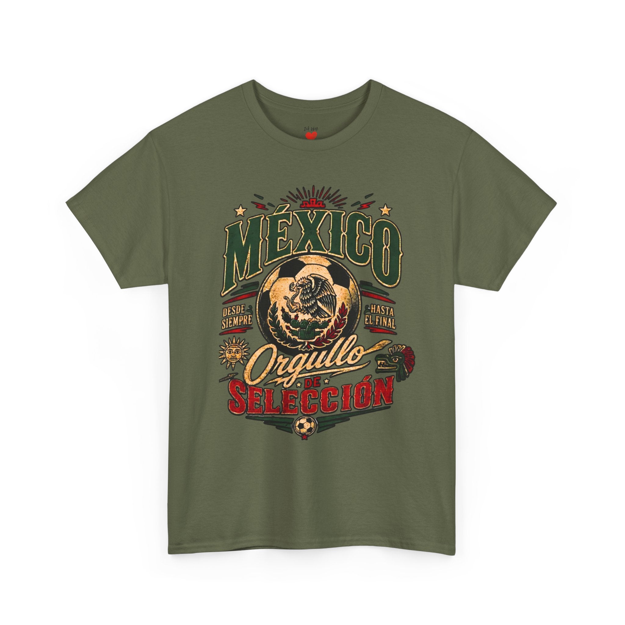 Mexico Orgullo Selección Tee | Mexican Pride Soccer Graphic Shirt