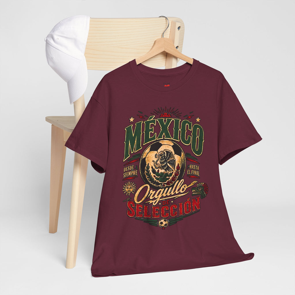 Mexico Orgullo Selección Tee | Mexican Pride Soccer Graphic Shirt