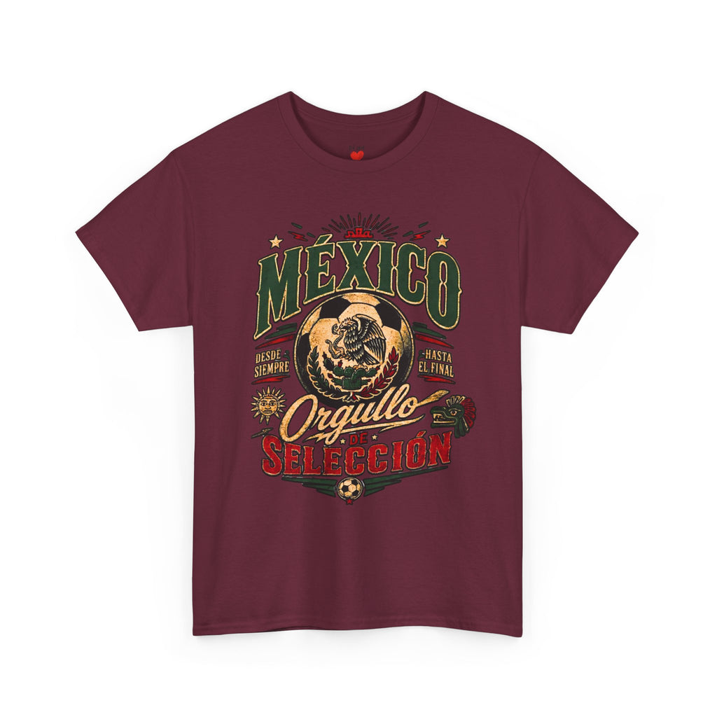 Mexico Orgullo Selección Tee | Mexican Pride Soccer Graphic Shirt