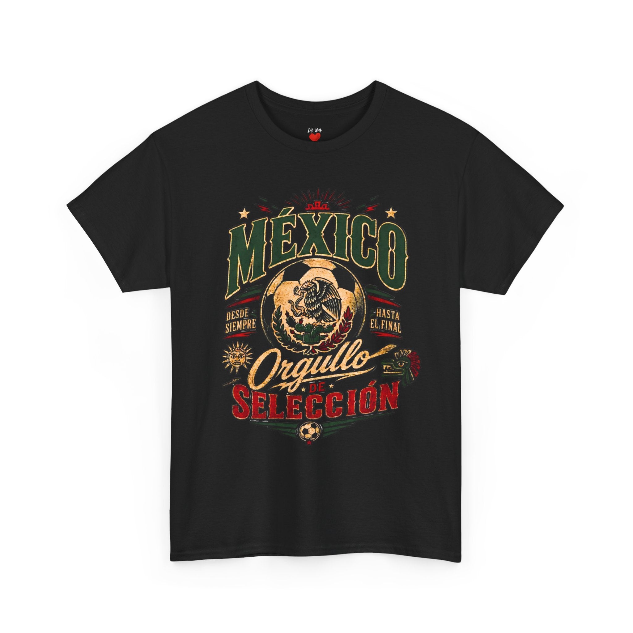 Mexico Orgullo Selección Tee | Mexican Pride Soccer Graphic Shirt
