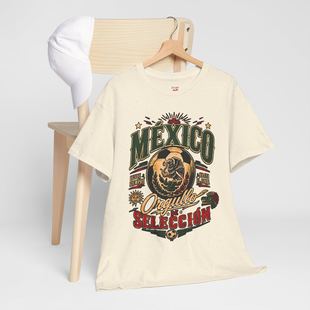 Mexico Orgullo Selección Tee | Mexican Pride Soccer Graphic Shirt