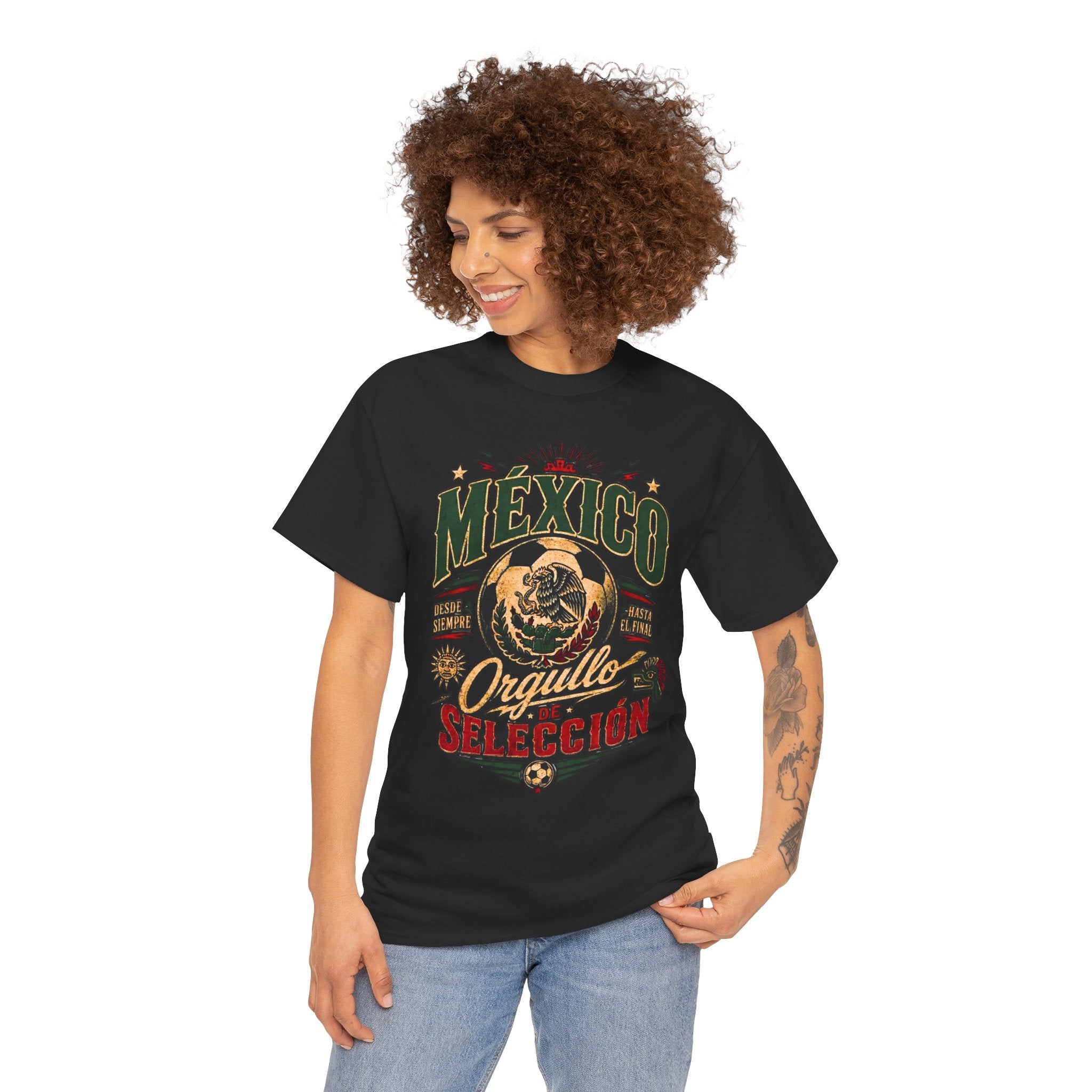 Mexico Orgullo Selección Tee | Mexican Pride Soccer Graphic Shirt