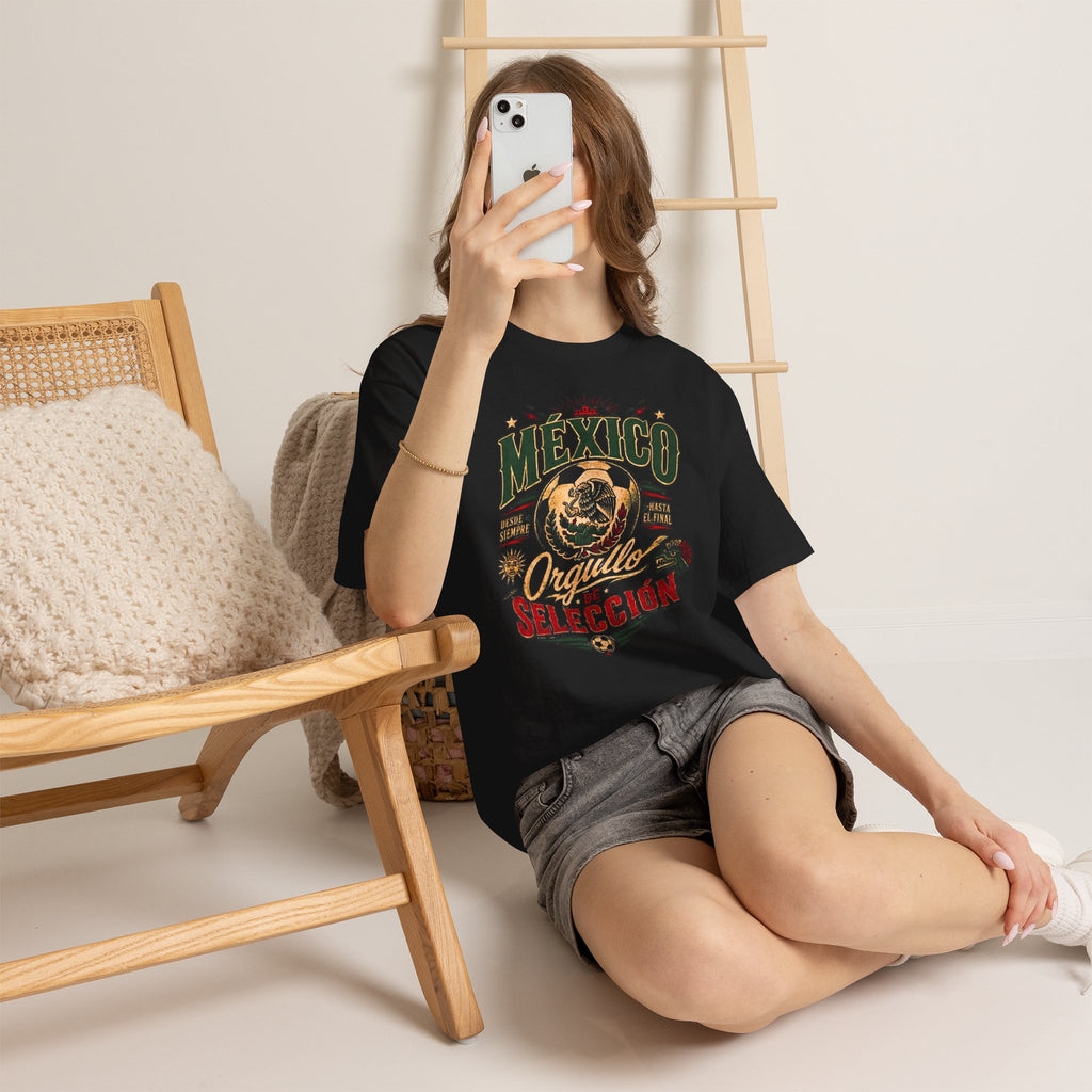 Mexico Orgullo Selección Tee | Mexican Pride Soccer Graphic Shirt
