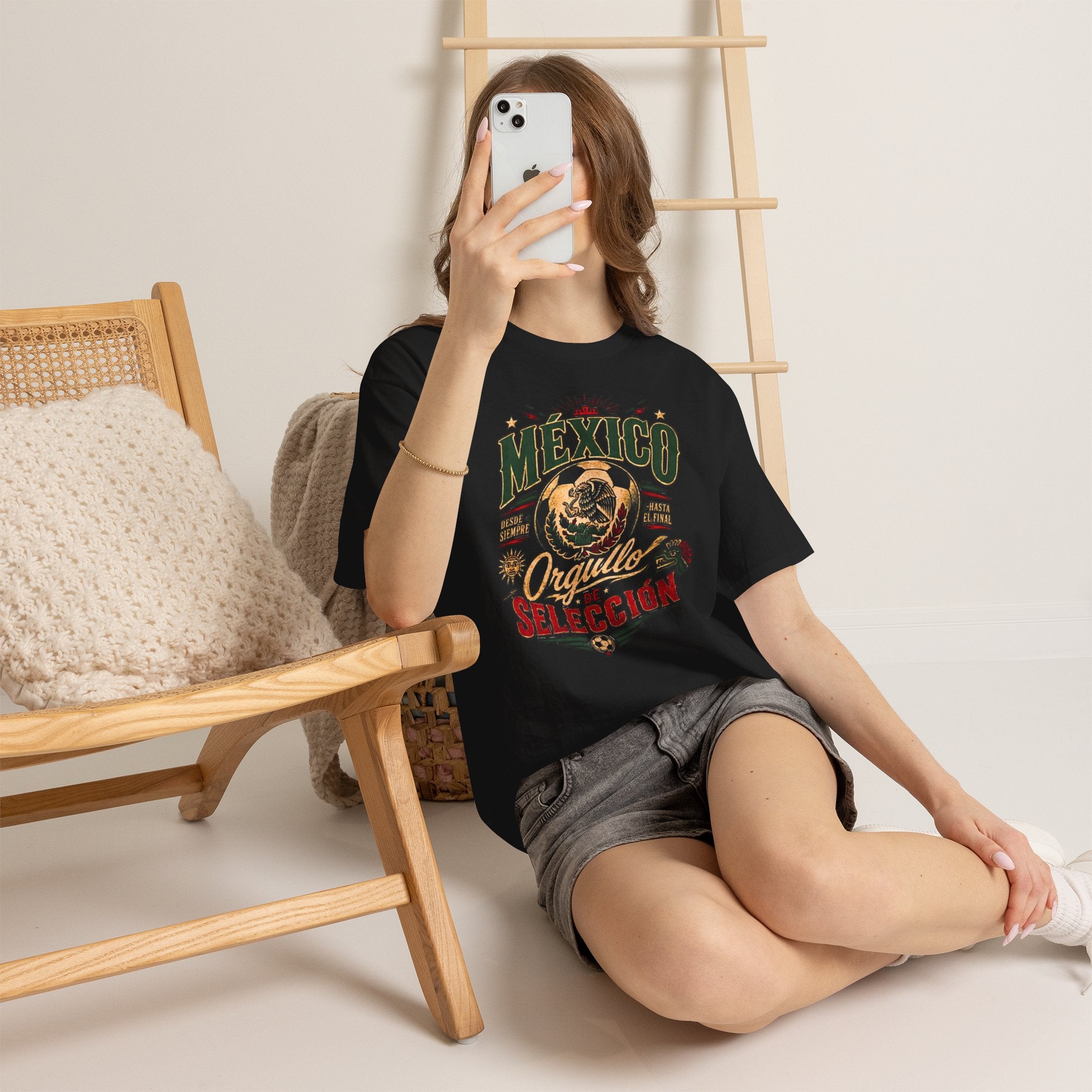 Mexico Orgullo Selección Tee | Mexican Pride Soccer Graphic Shirt