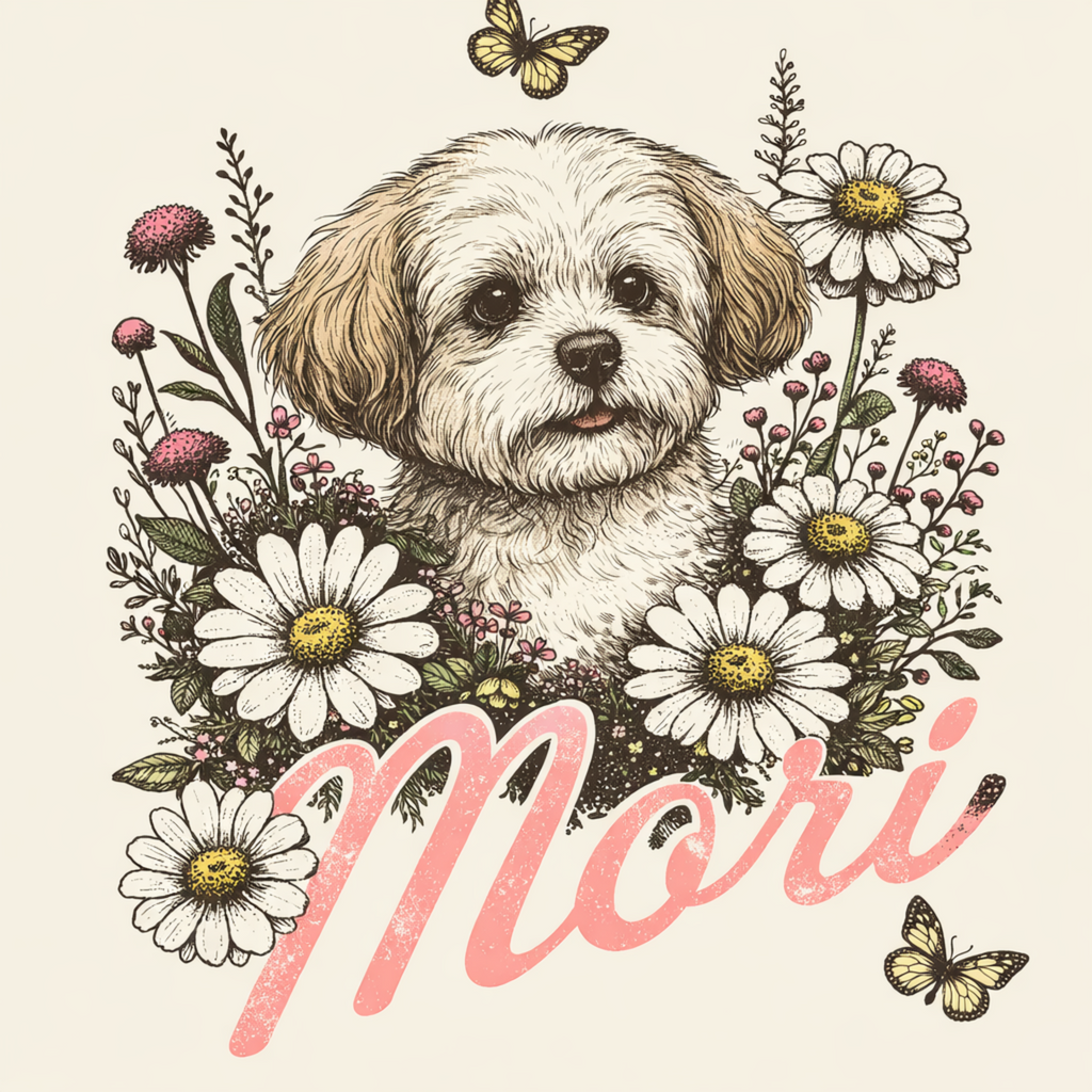 Mori Floral Pet Print