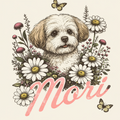 Mori Puppy Print